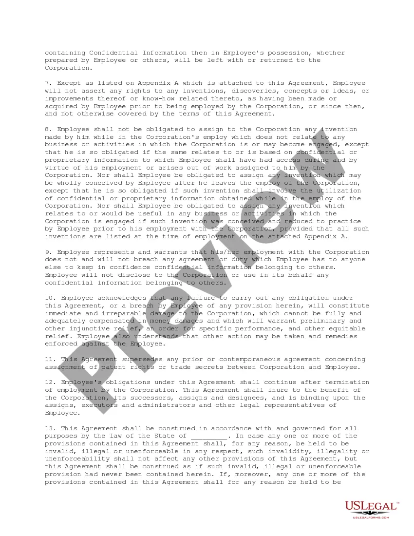 Get Employee Confidential Information and Inventions Agreement Preview Employee Confidential Information and Inventions Agreement