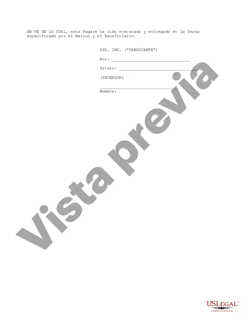 Get Nota de Demanda de Financiamiento Puente Preview Nota de Demanda de Financiamiento Puente