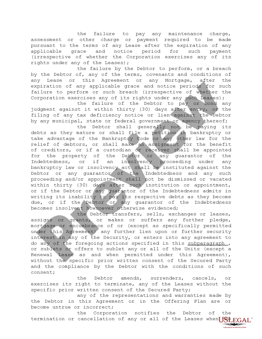 Get Security Agreements Cooperative Apartments and Variations Preview Security Agreements Cooperative Apartments and Variations