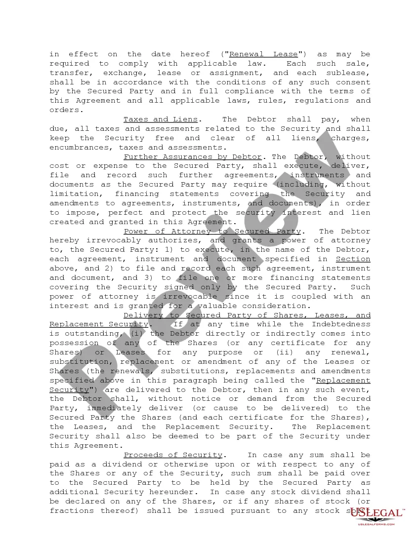 Get Security Agreements Cooperative Apartments and Variations Preview Security Agreements Cooperative Apartments and Variations
