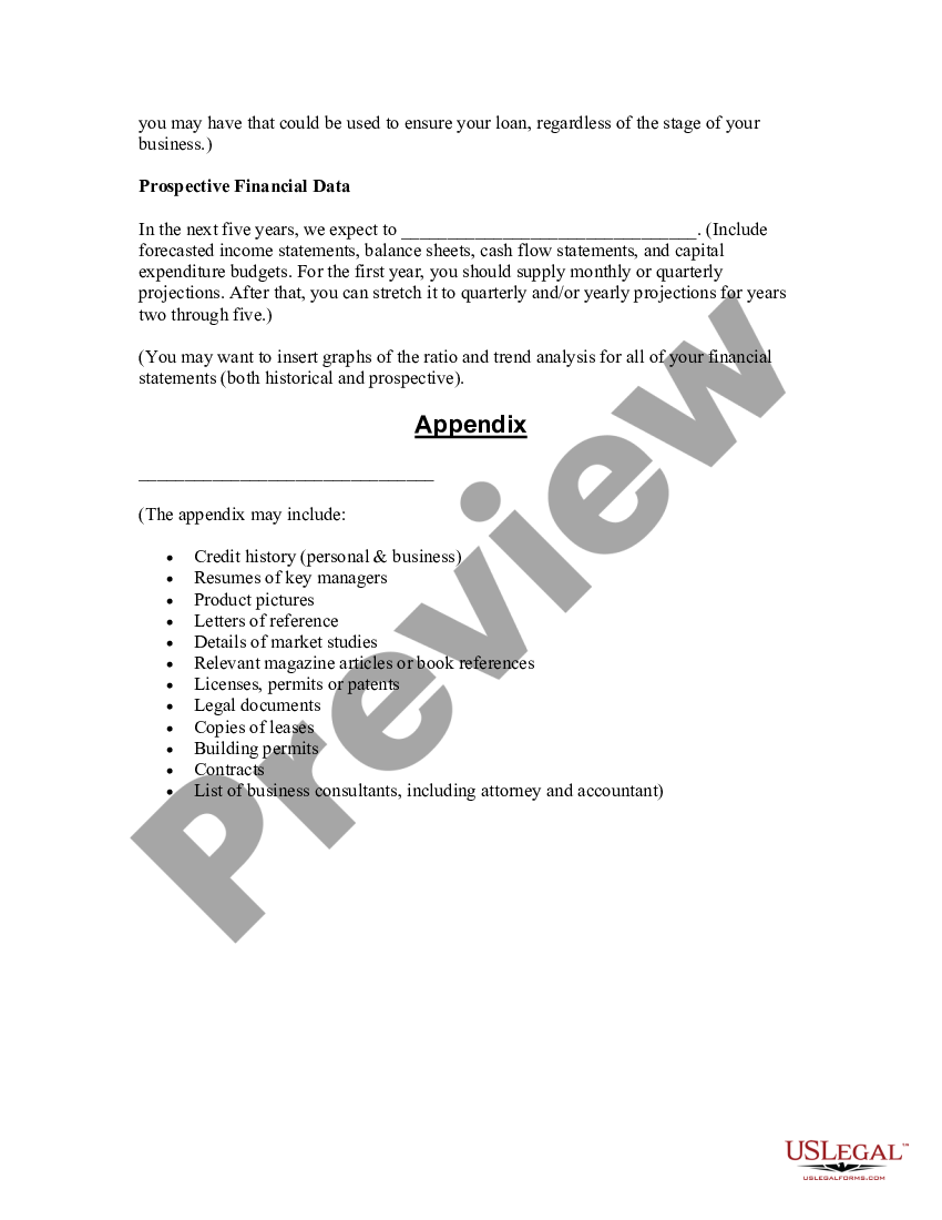 sample business plan for investors pdf