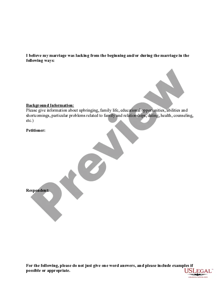 Get Petition for a Church Declaration of Invalidity Preview Petition for a Church Declaration of Invalidity