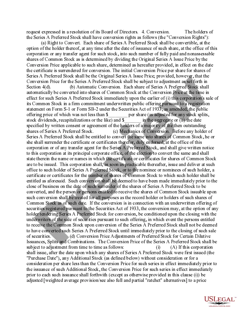 Get Restated Certificate of Incorporation Preview Restated Certificate of Incorporation