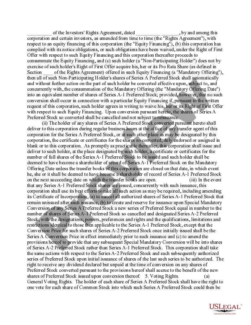 Get Restated Certificate of Incorporation Preview Restated Certificate of Incorporation