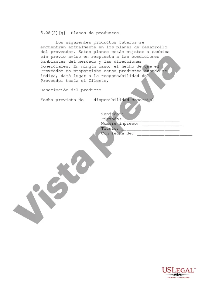 Preview Planes de productos