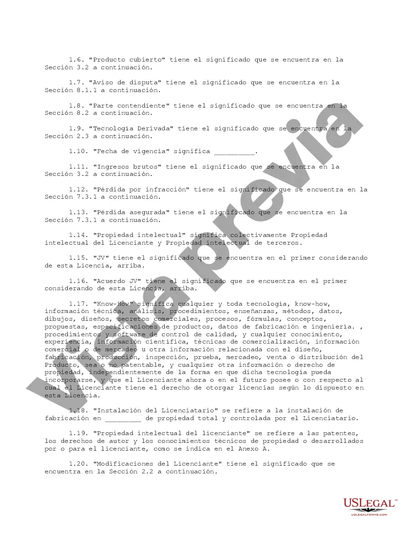 Preview Licencia de tecnología