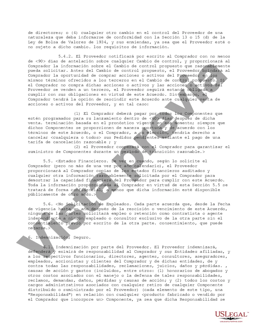 Preview Acuerdo de suministro de dispositivos médicos