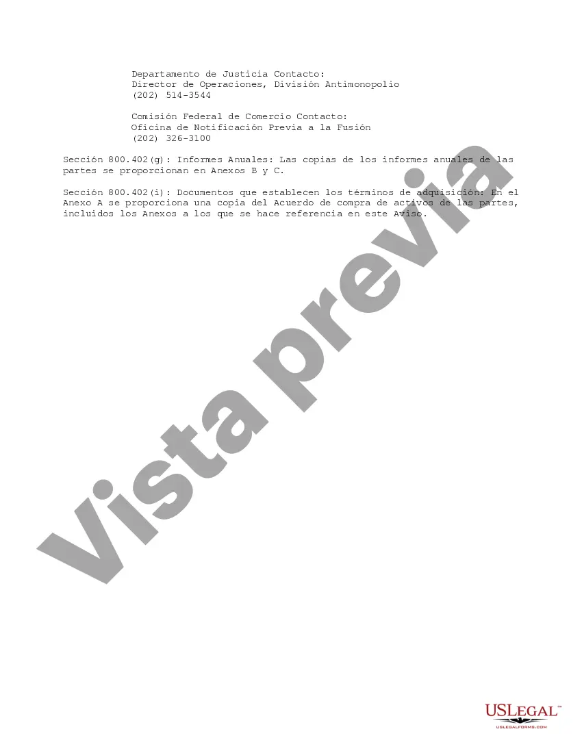 Preview Aviso de muestra de carta