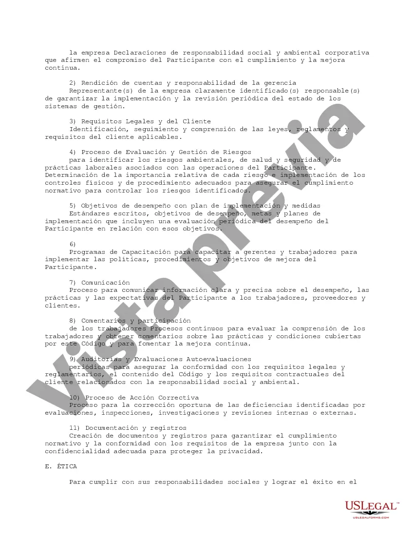 Preview Código de Conducta de la Industria Electrónica