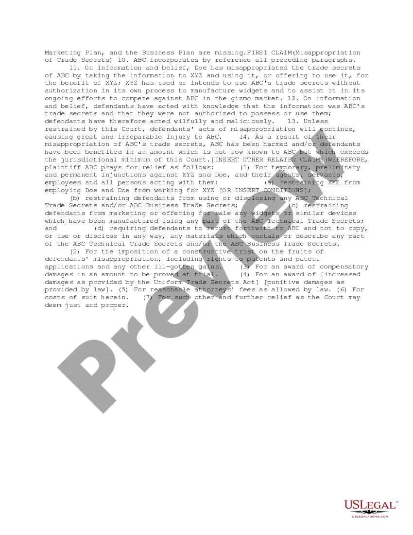 Get Complaint Preview Complaint