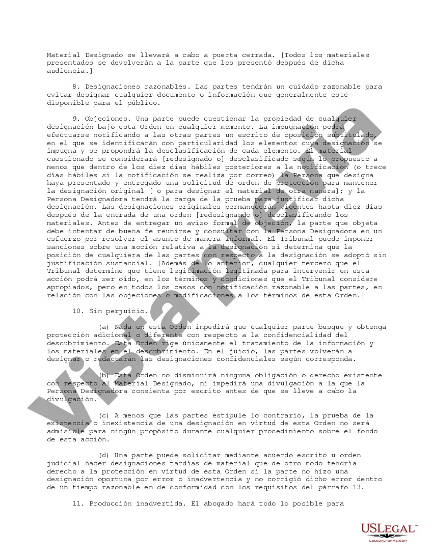 Preview Orden de protección estipulada