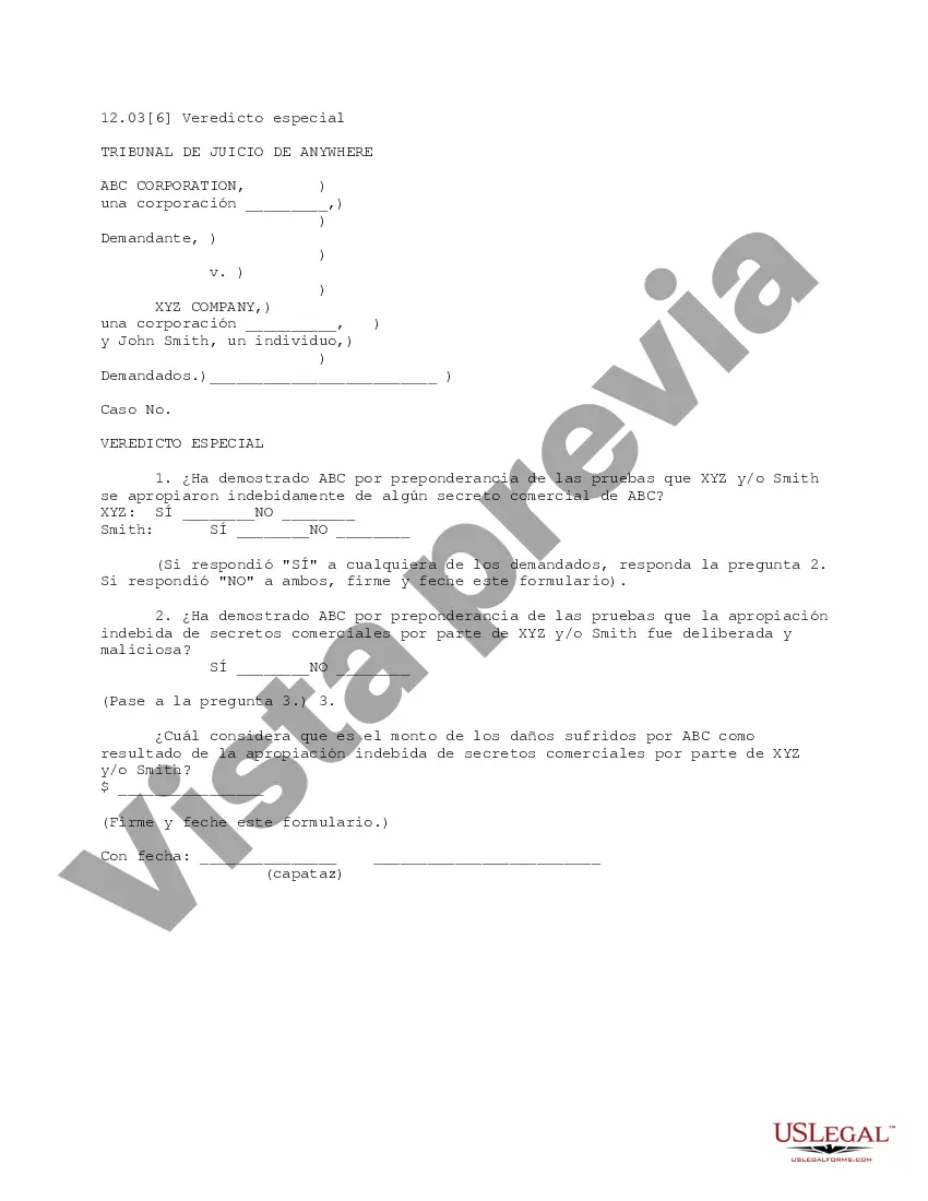 Preview Veredicto especial