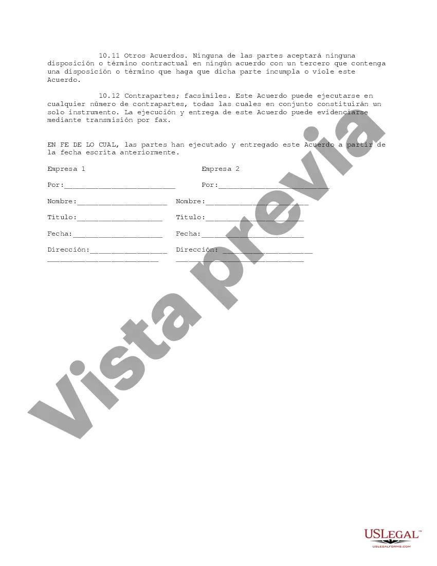 Preview Acuerdo Básico de Confidencialidad