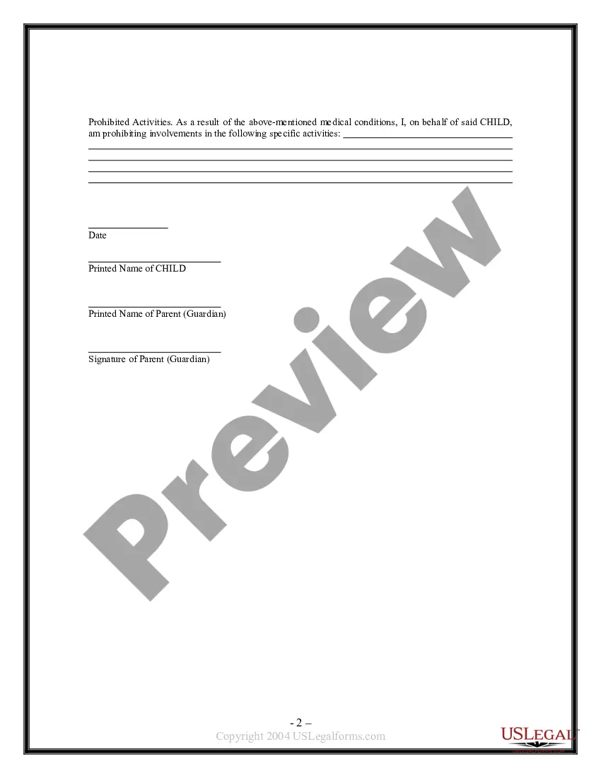 Get Waiver and Release From Liability For Minor Child for Sorority Function Preview Waiver and Release From Liability For Minor Child for Sorority Function
