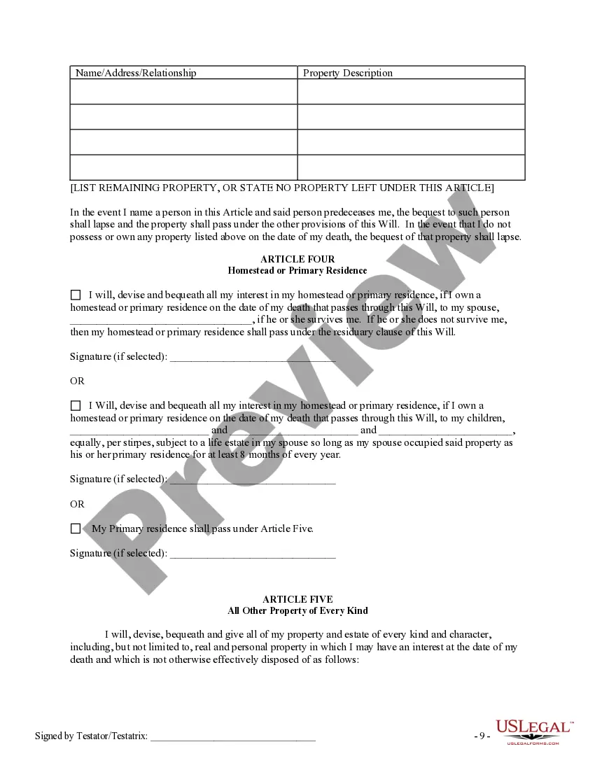 Get Ultima Voluntad y Testamento - Last Will and Testament Preview Ultima Voluntad y Testamento - Last Will and Testament