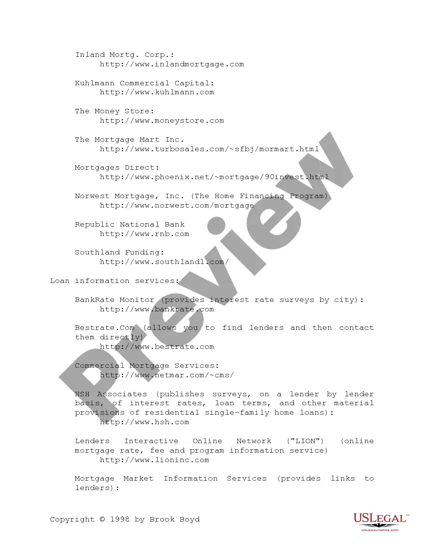 Preview Real Estate Internet Sites