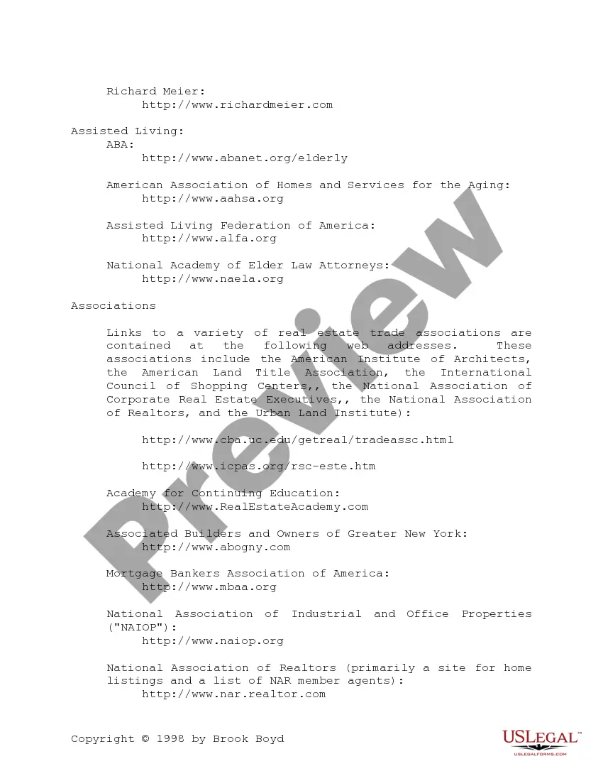 Preview Real Estate Internet Sites