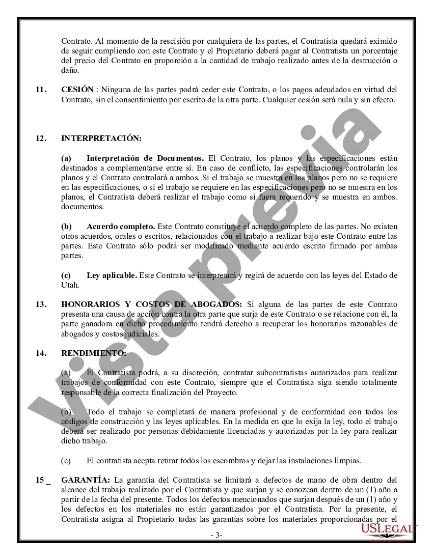 Preview Contrato de Seguridad para Contratista