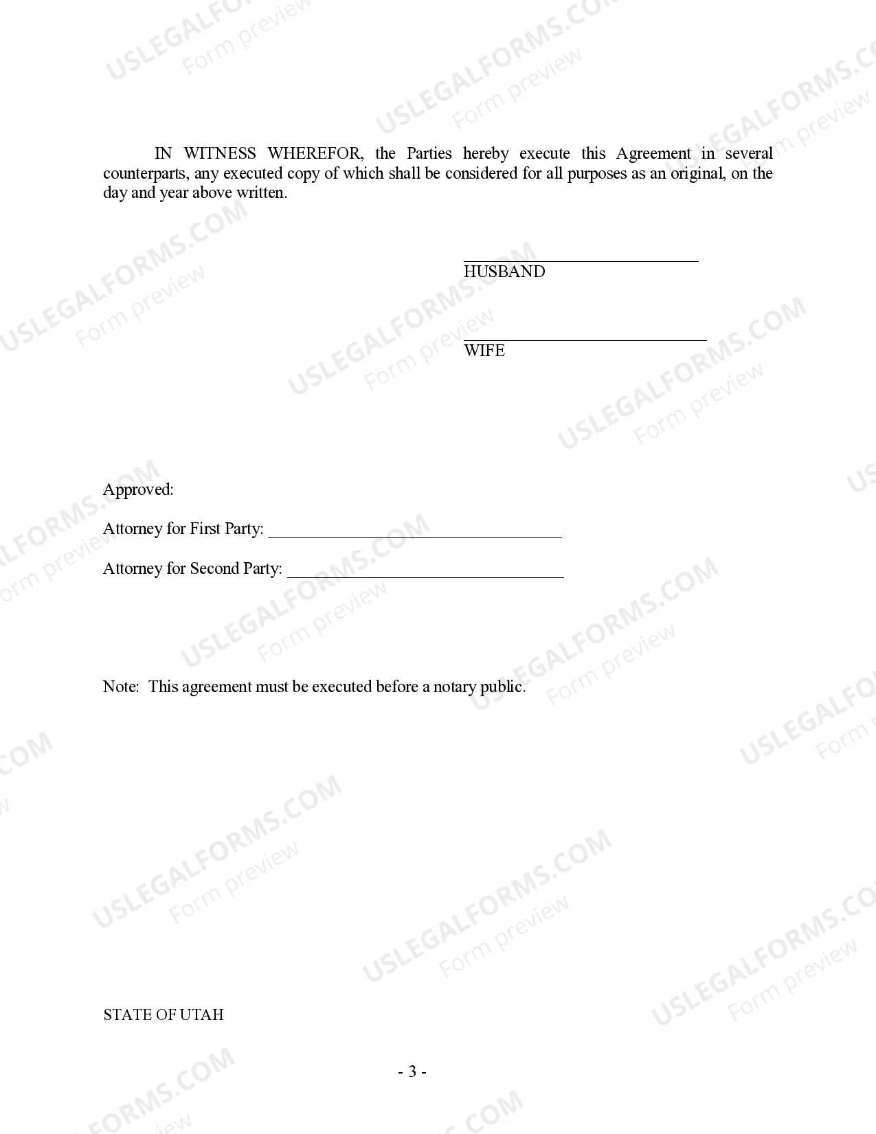 Preview Amendment to Prenuptial or Premarital Agreement