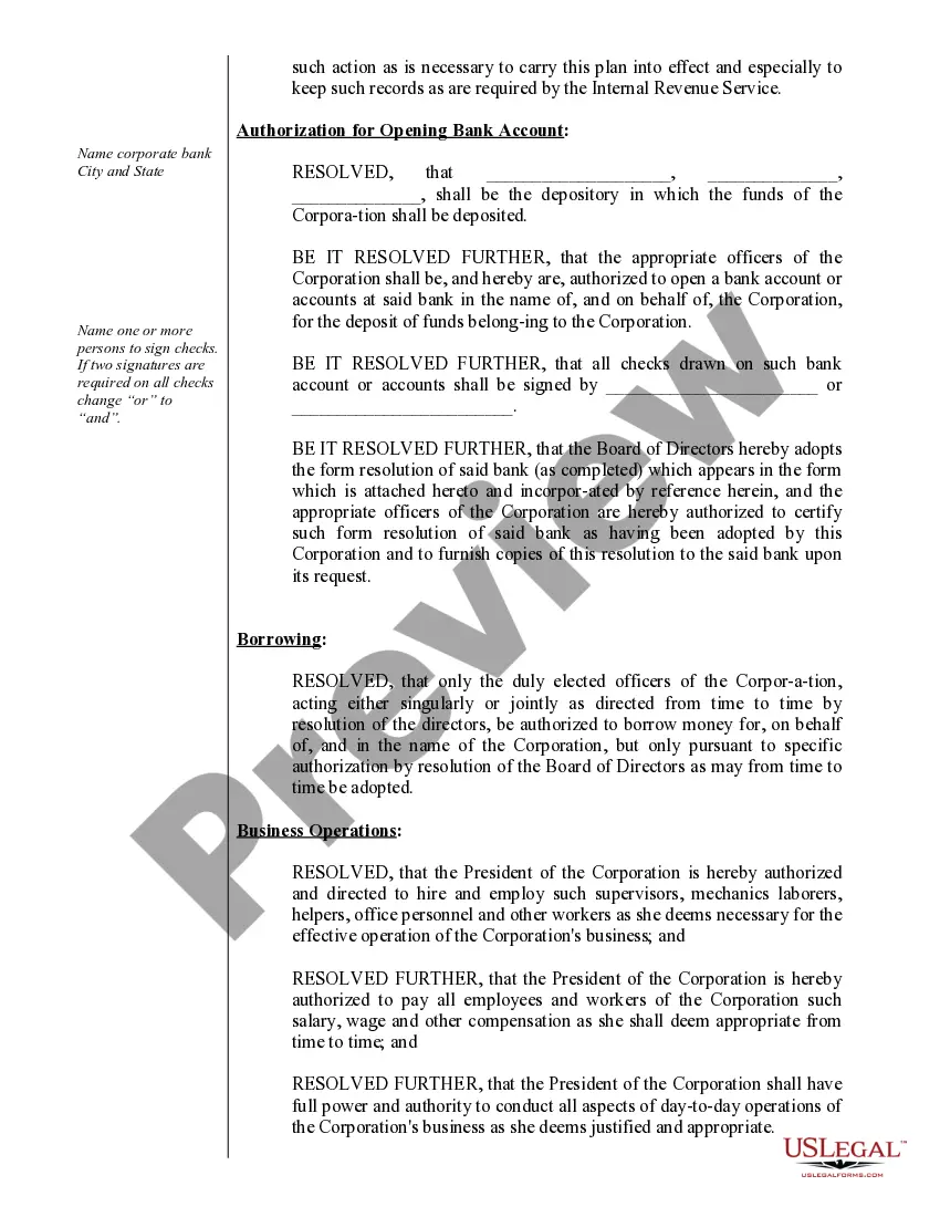 Preview Corporate Records Maintenance Package for Existing Corporations