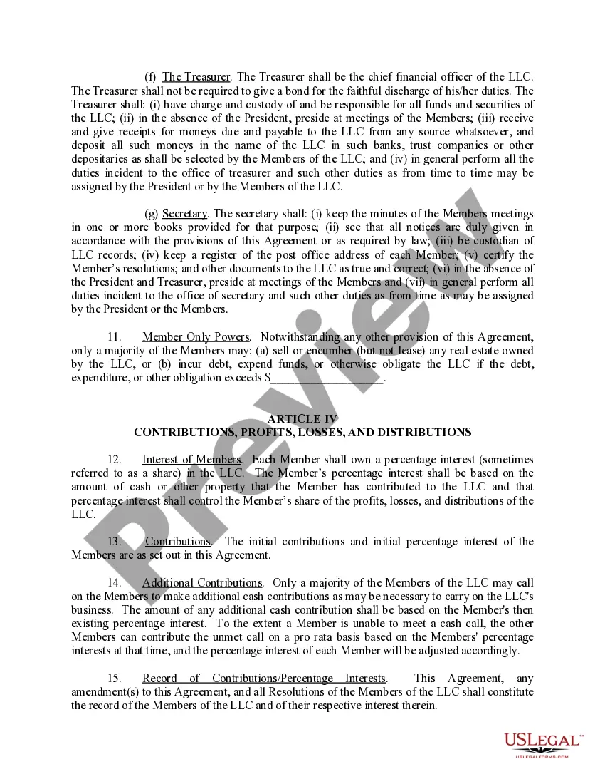 Get Limited Liability Company LLC Operating Agreement Preview Limited Liability Company LLC Operating Agreement