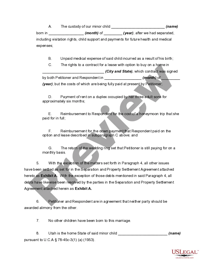 Get Joint Petition for Bifurcated Divorce - Bifurcation Preview Joint Petition for Bifurcated Divorce - Bifurcation