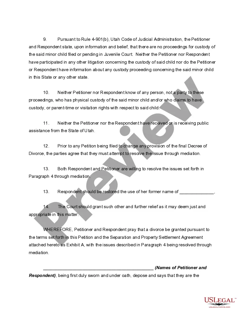 Get Joint Petition for Bifurcated Divorce - Bifurcation Preview Joint Petition for Bifurcated Divorce - Bifurcation