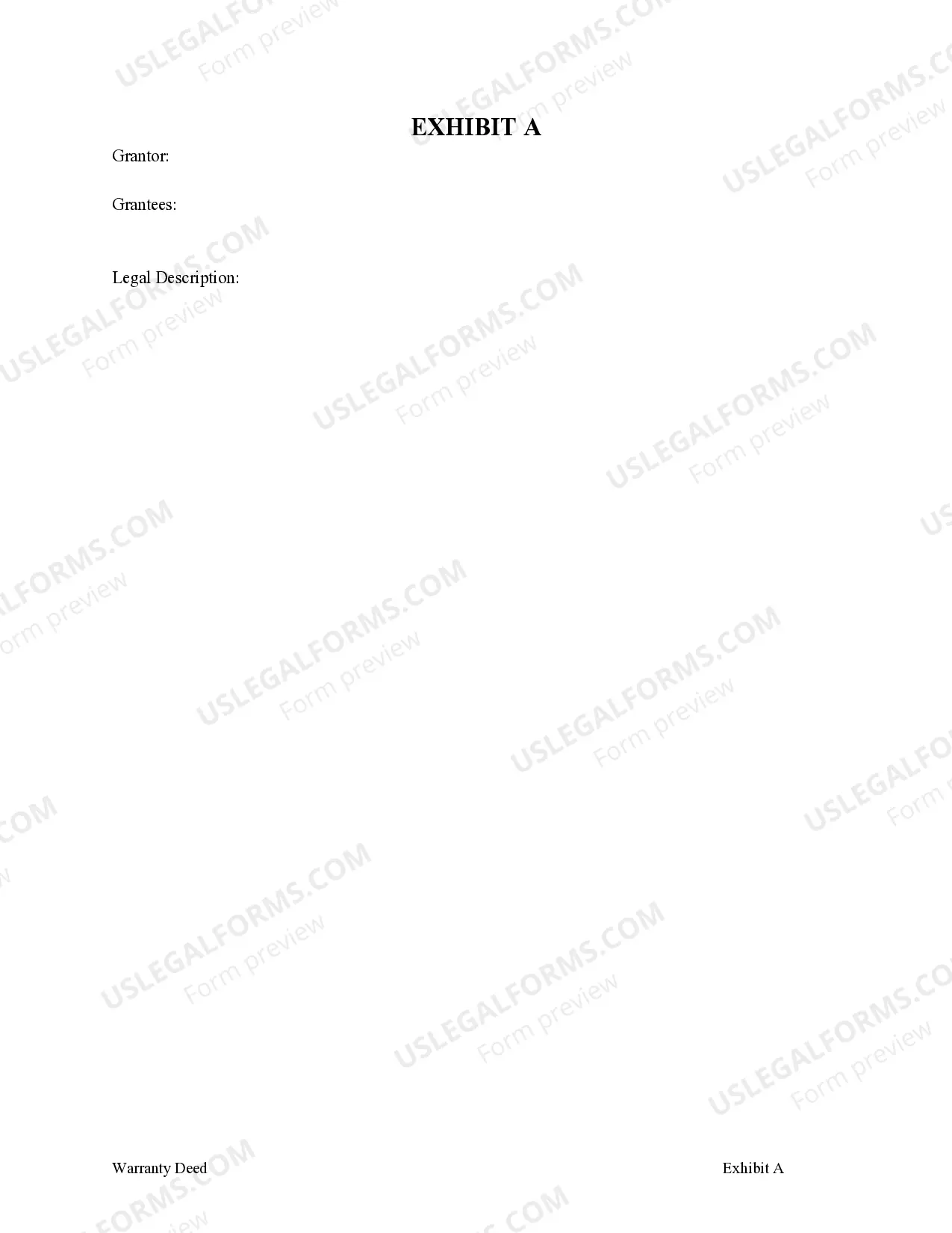 Preview Warranty Deed from a Trust to a Husband and Wife