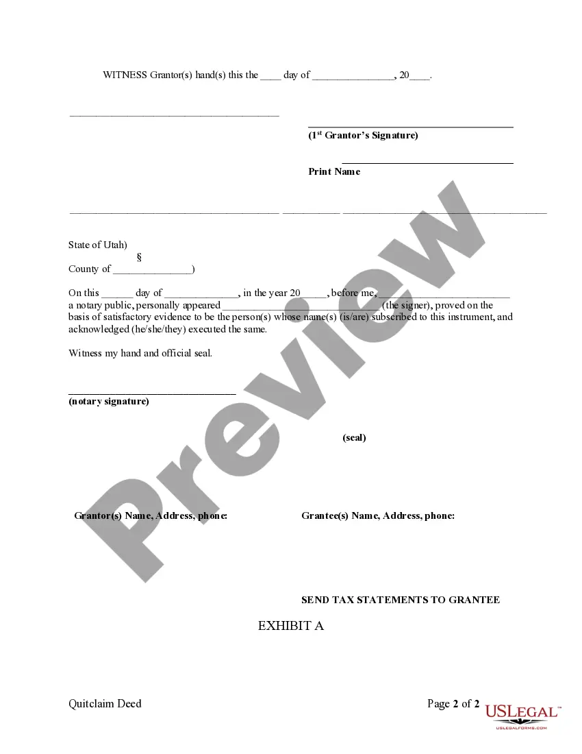 Get Quitclaim Deed from Individual to LLC Preview Quitclaim Deed from Individual to LLC