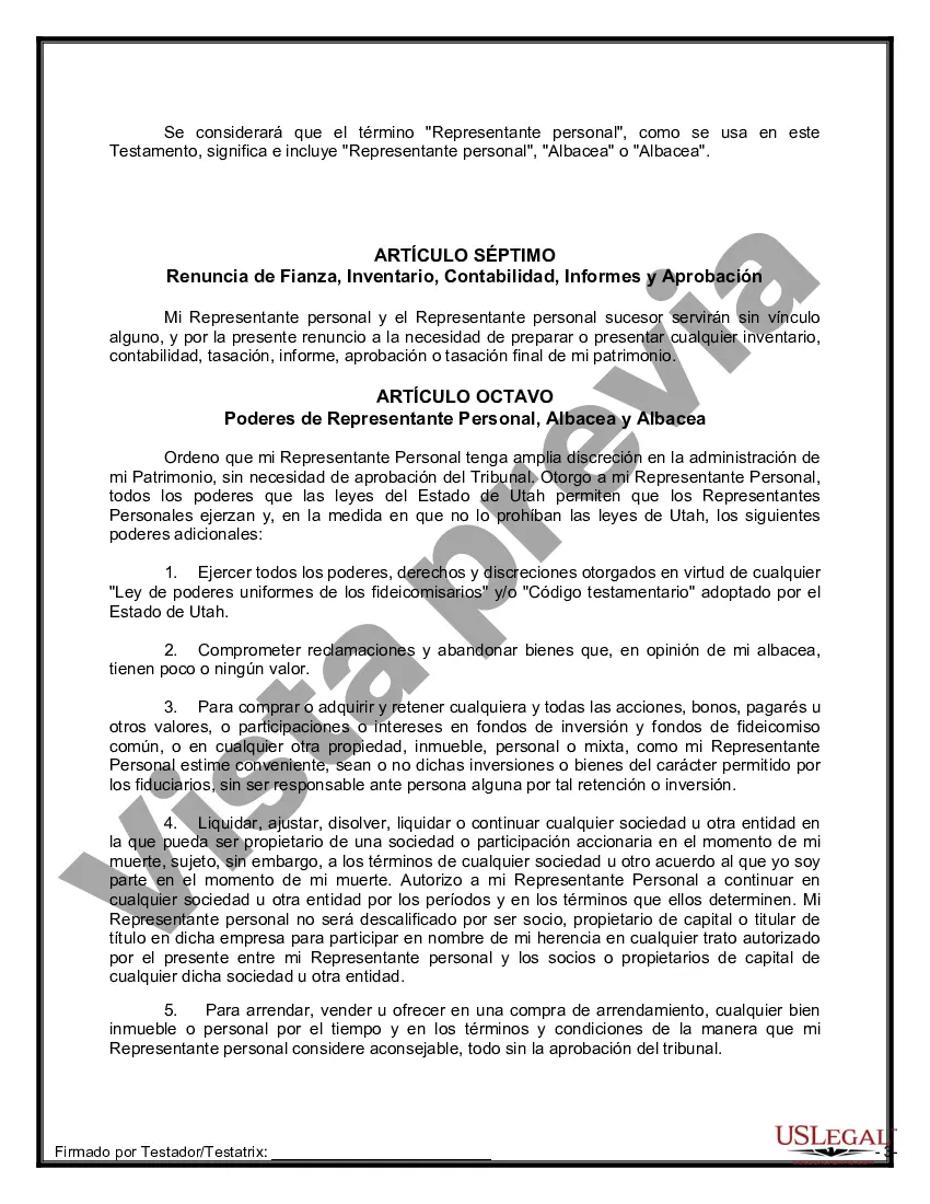 Preview Testamentos mutuos que contienen última voluntad y testamentos para personas solteras que viven juntas sin hijos