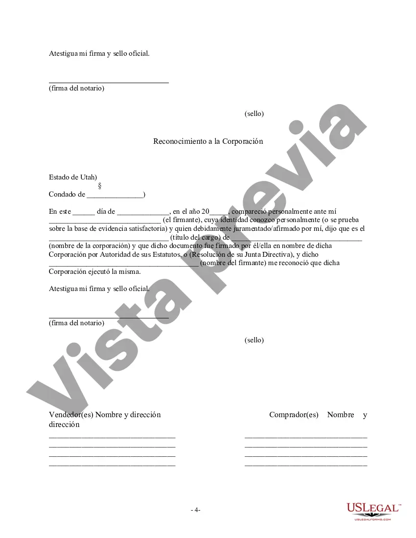 Preview Factura de venta en relación con la venta del negocio por parte del vendedor individual o corporativo