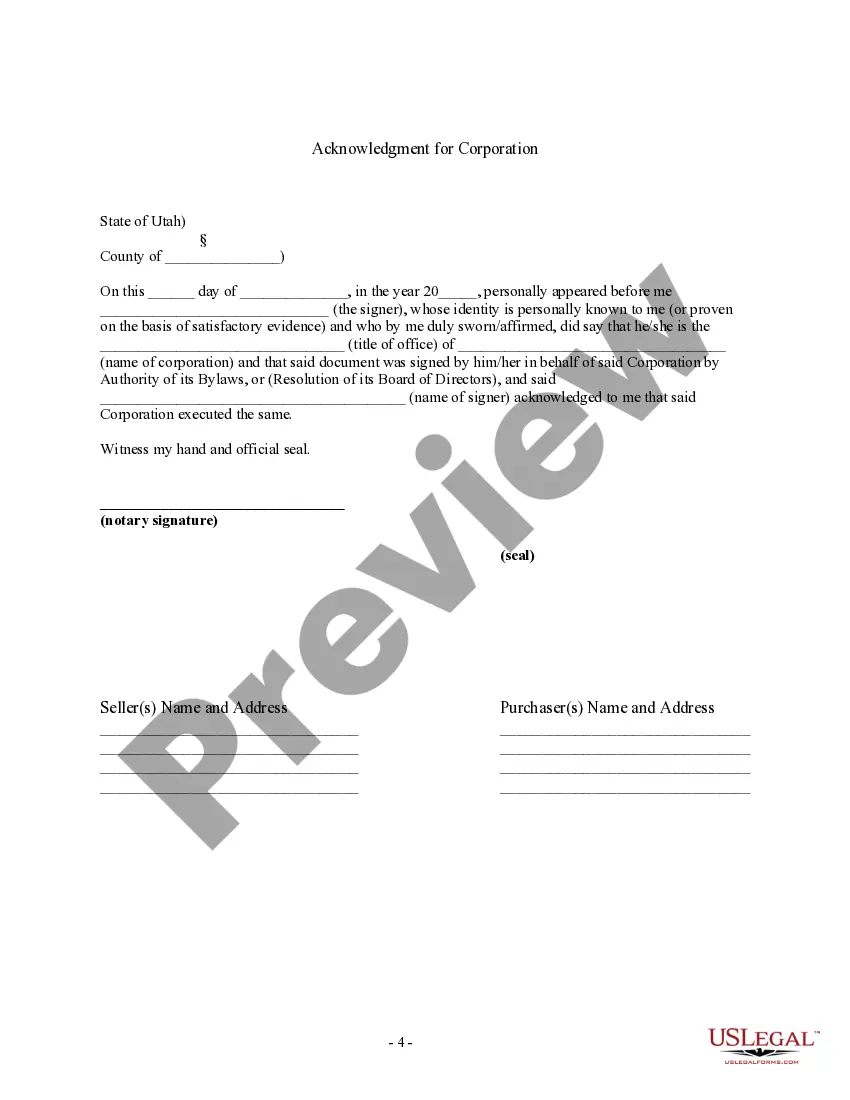 Get Bill of Sale in Connection with Sale of Business by Individual or Corporate Seller Preview Bill of Sale in Connection with Sale of Business by Individual or Corporate Seller