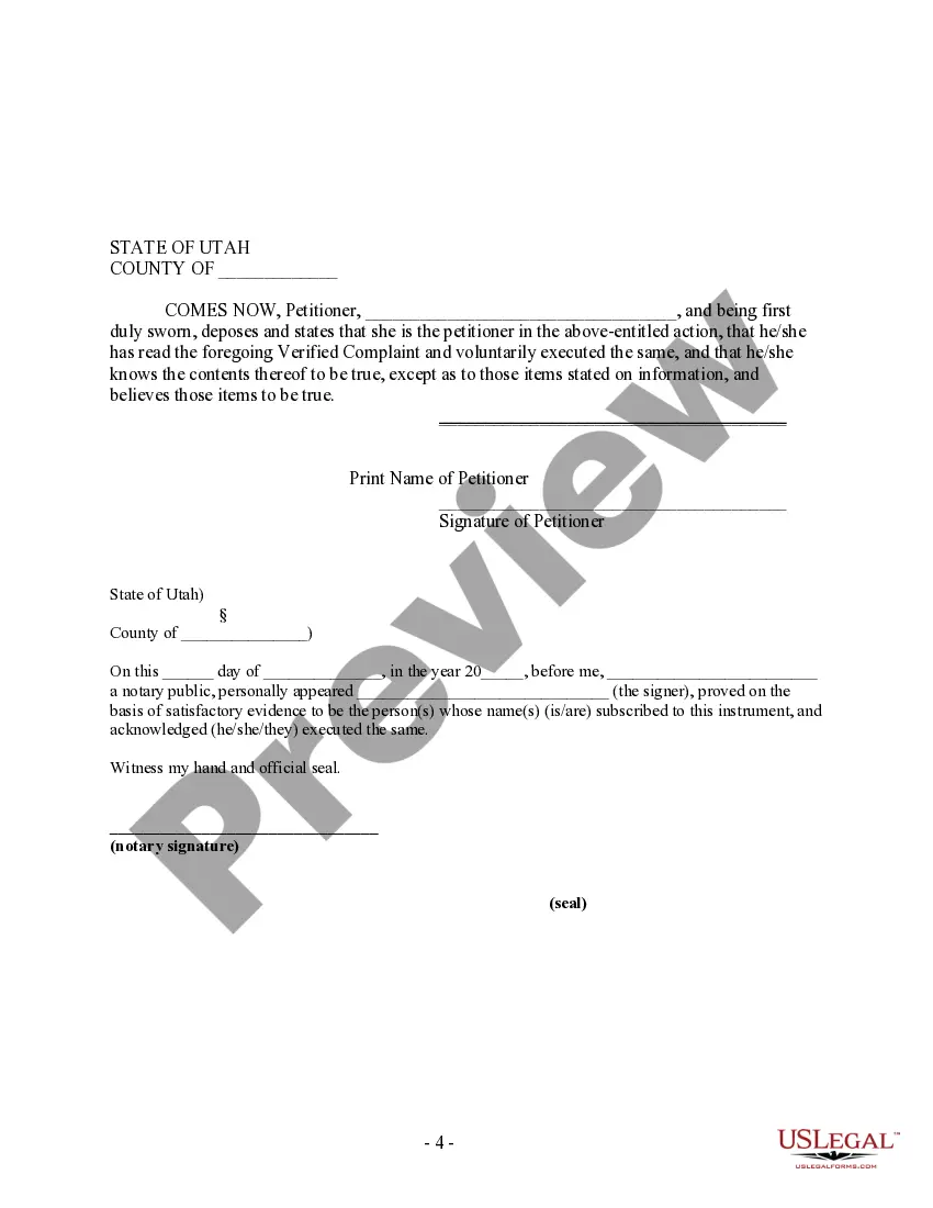 Get Complaint for Dissolution of Marriage Contract with No children Preview Complaint for Dissolution of Marriage Contract with No children