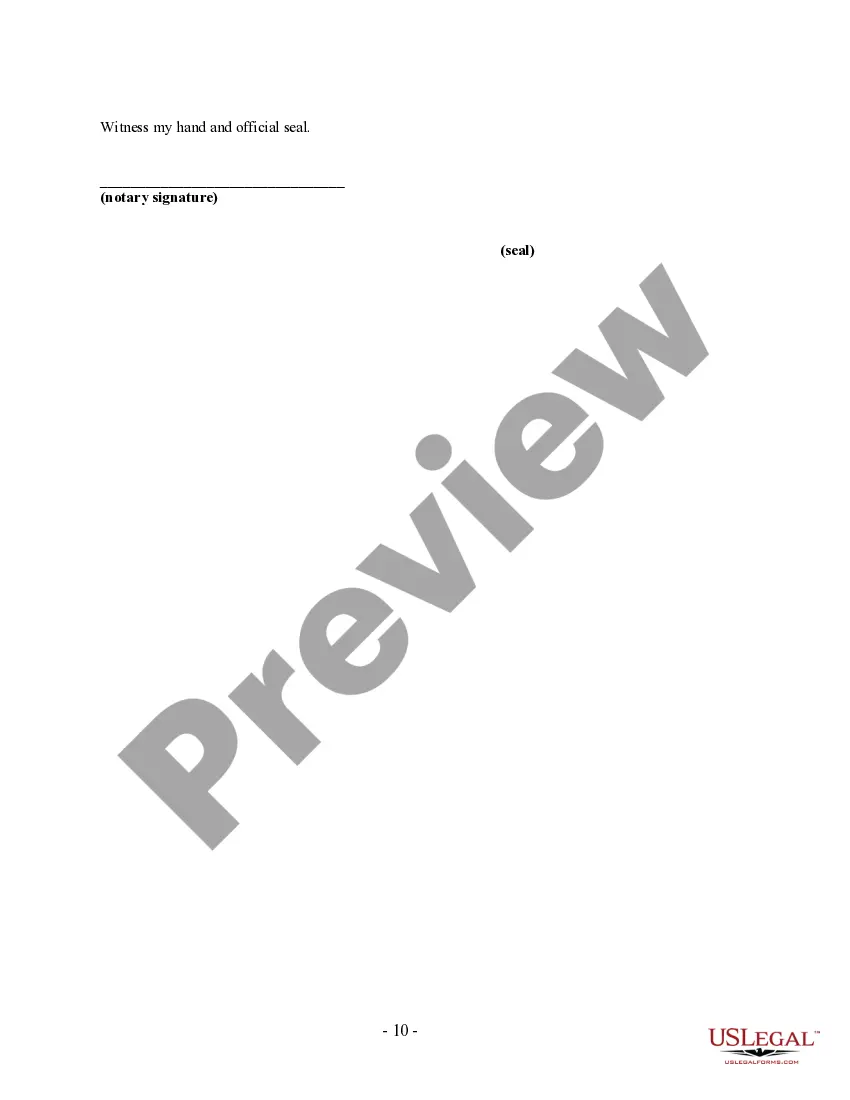 Preview Marital Domestic Separation and Property Settlement Agreement Adult Children