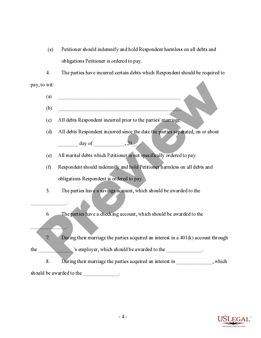 Preview Marital Domestic Separation and Property Settlement Agreement Adult Children