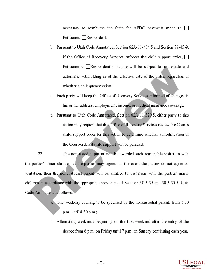 Preview Separation and Property Settlement Agreement