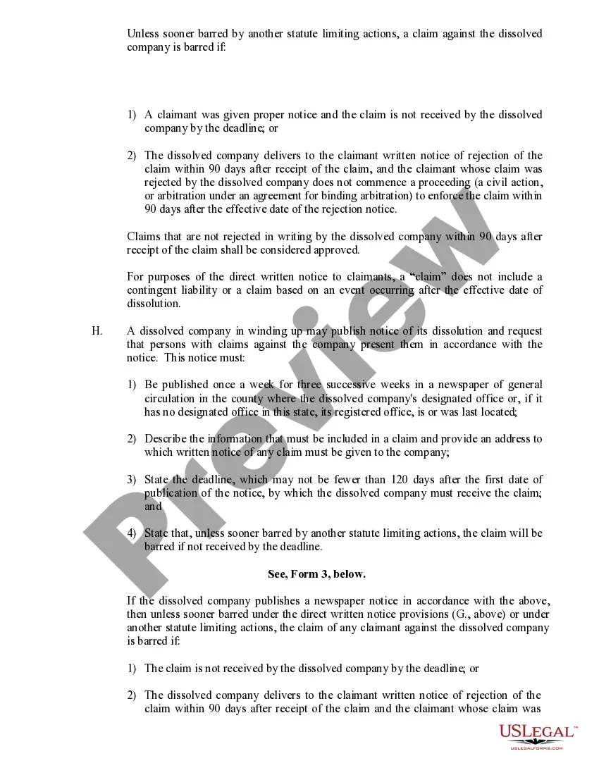 Get Utah Dissolution Package to Dissolve Limited Liability Company LLC Preview Utah Dissolution Package to Dissolve Limited Liability Company LLC