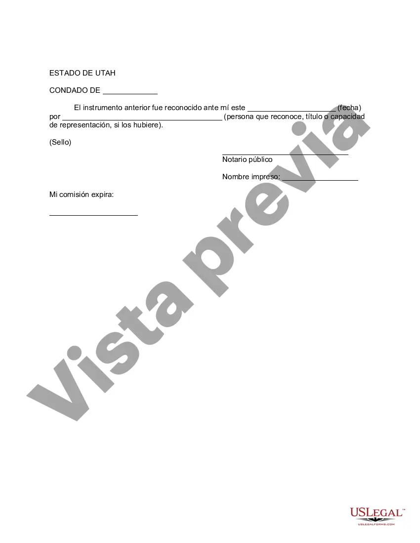 Preview Enmienda al fideicomiso en vida