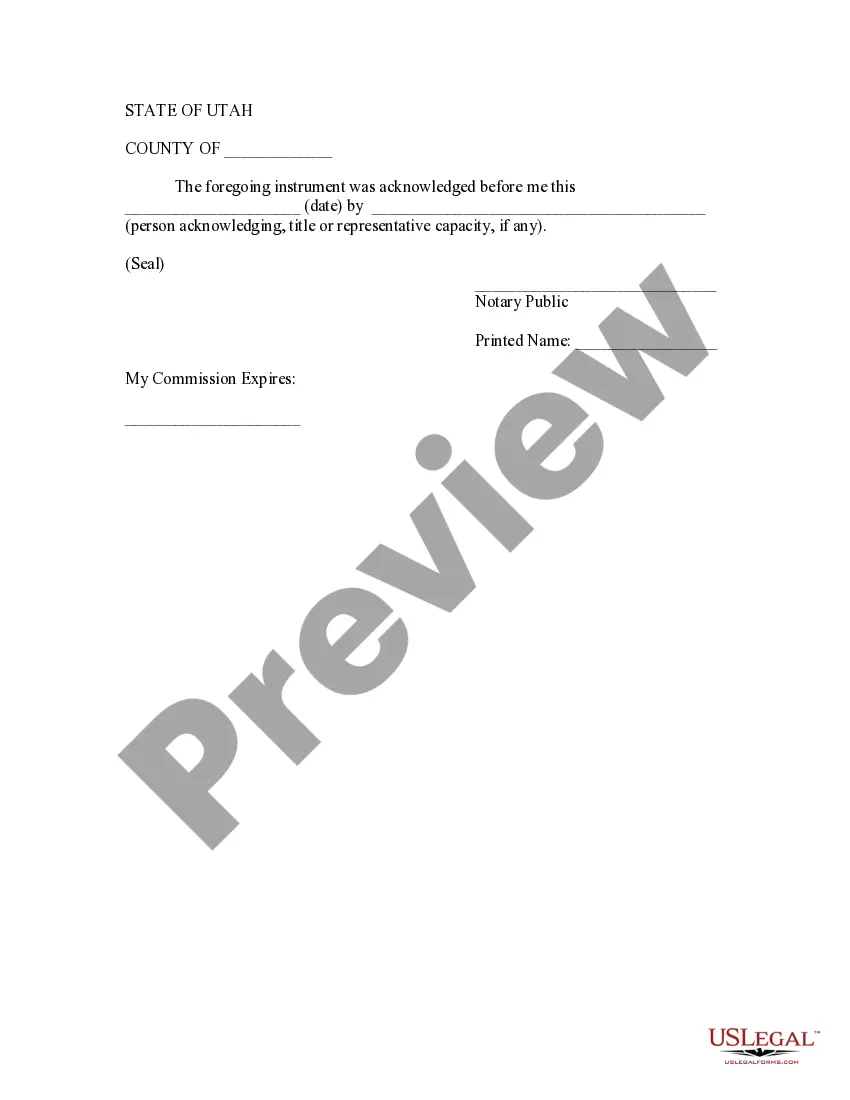 Preview Letter to Lienholder to Notify of Trust