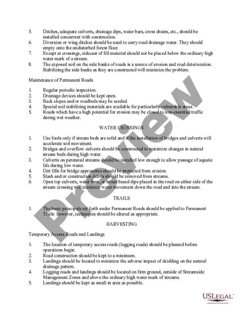 Preview Utah Timber Sale Contract