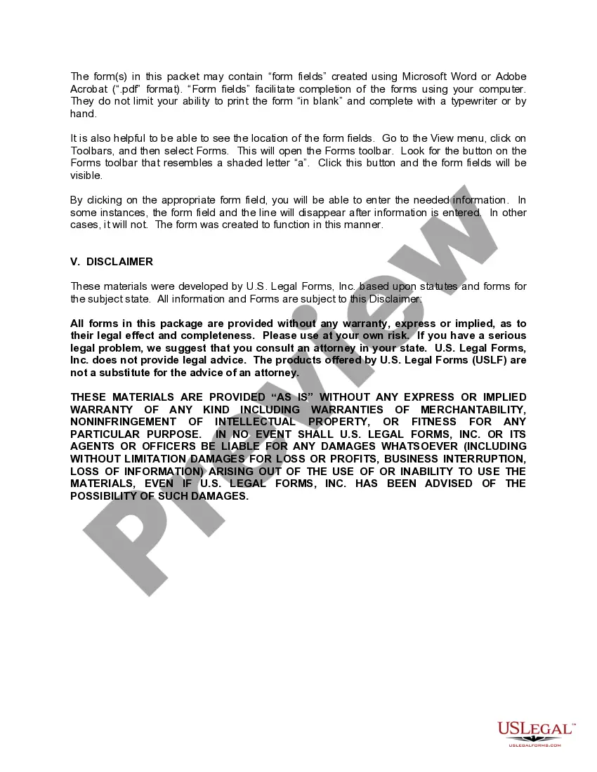 Preview Utah Landlord Notices for Eviction / Unlawful Detainer Forms Package