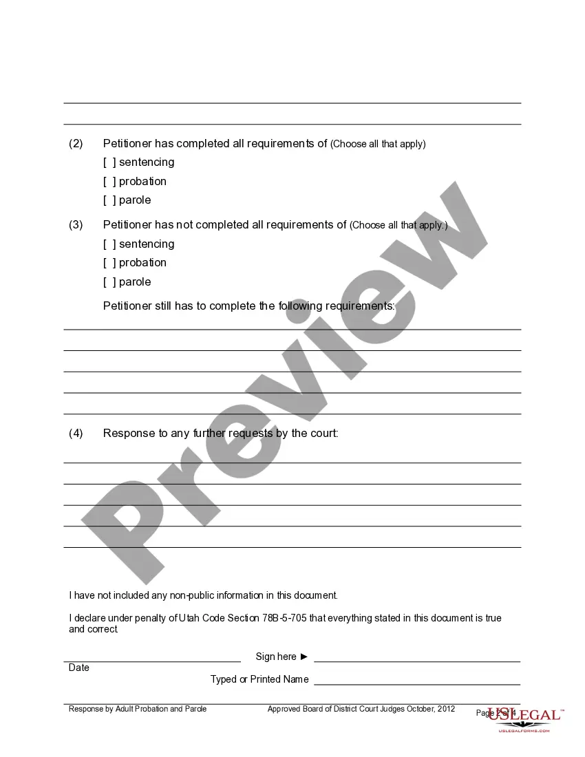 Preview Response by AP