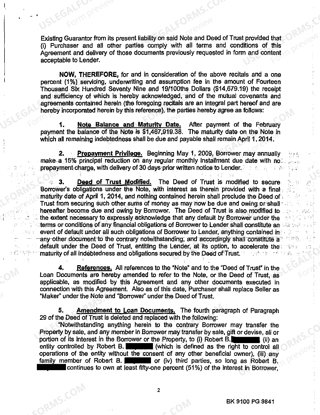 Utah Assumption and Loan Modification Agreement US Legal Forms