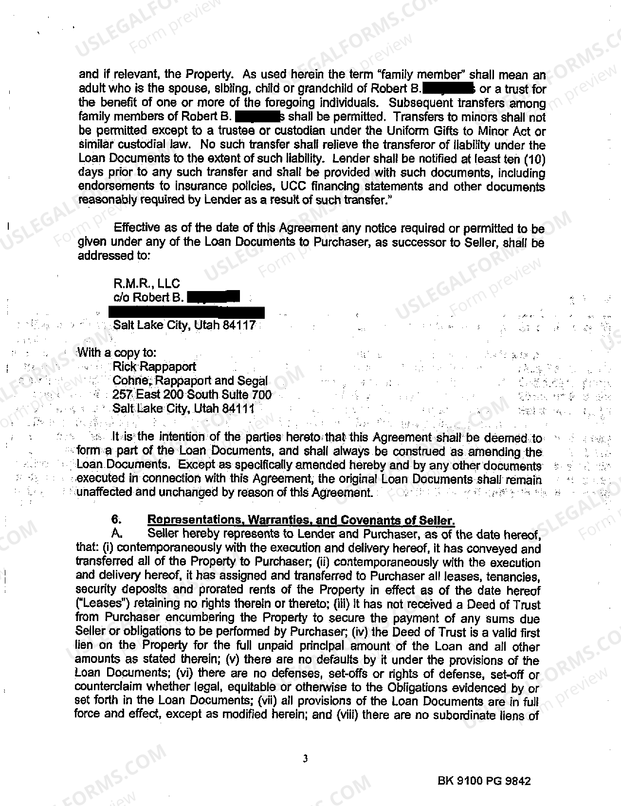 Utah Assumption and Loan Modification Agreement US Legal Forms