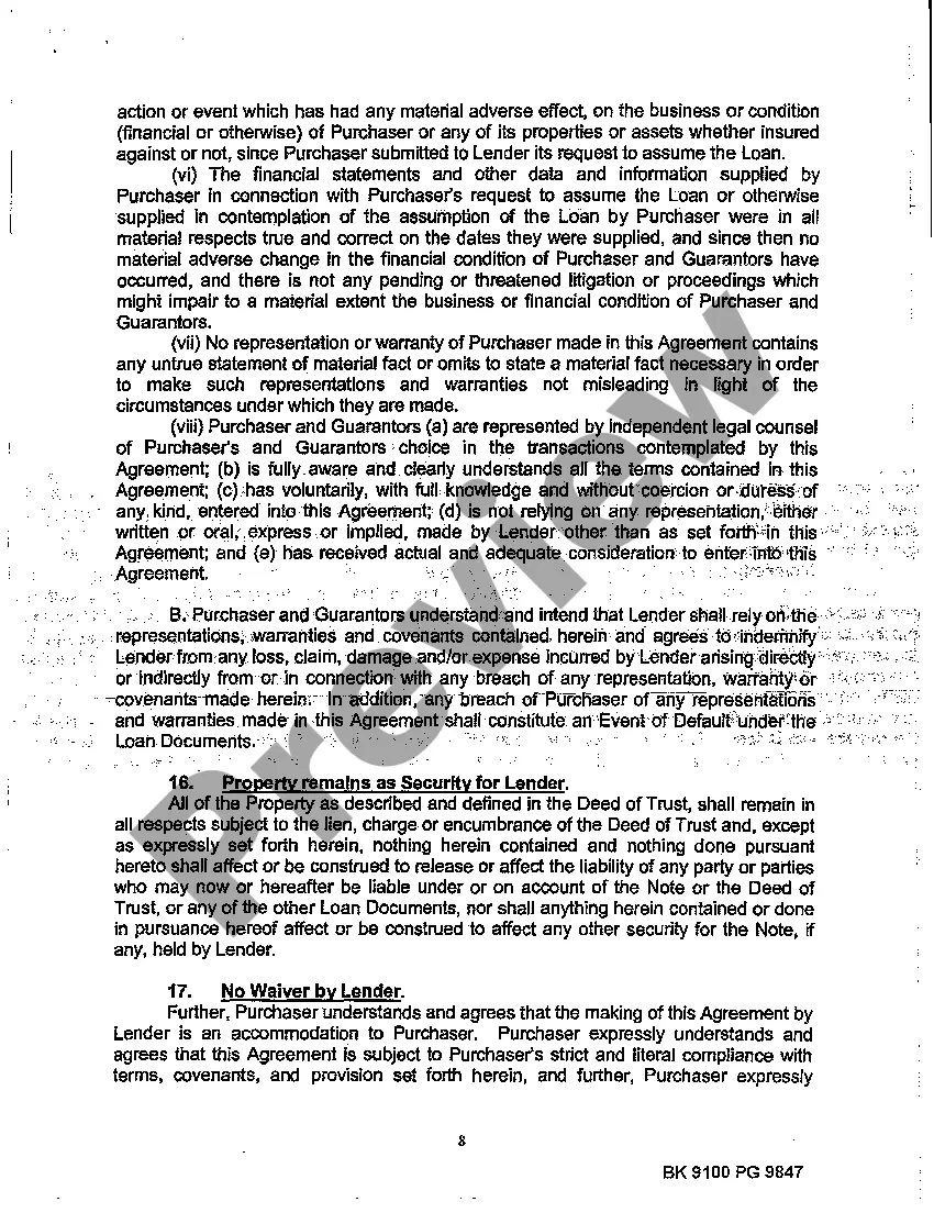 Get Assumption and Loan Modification Agreement Preview Assumption and Loan Modification Agreement