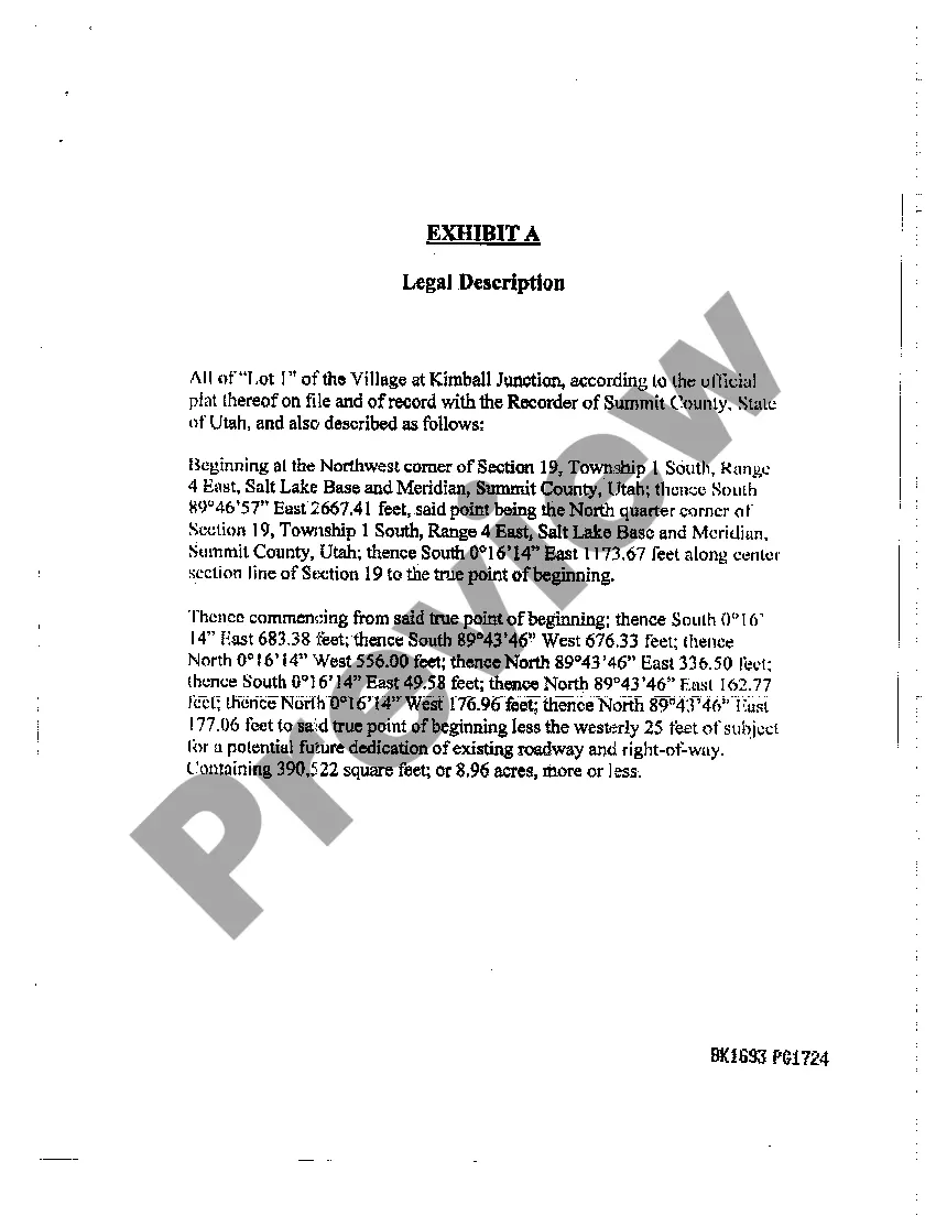 Preview Memorandum of Lease