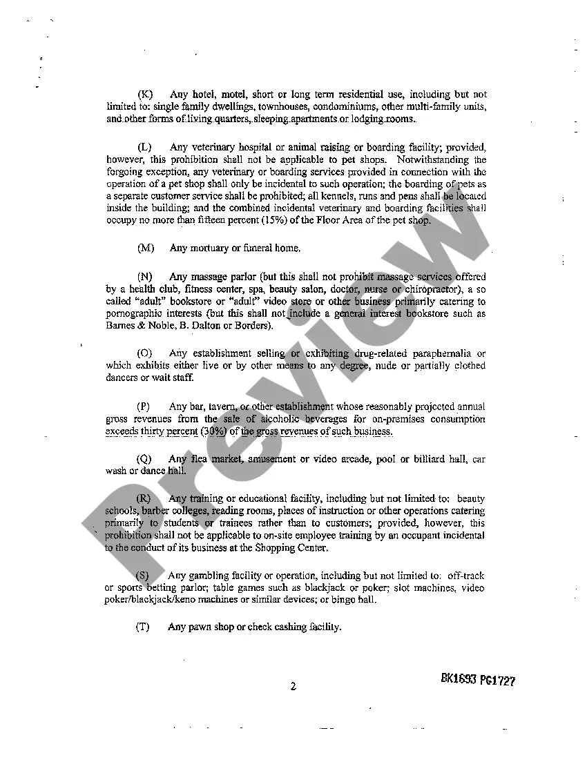 Preview Memorandum of Lease