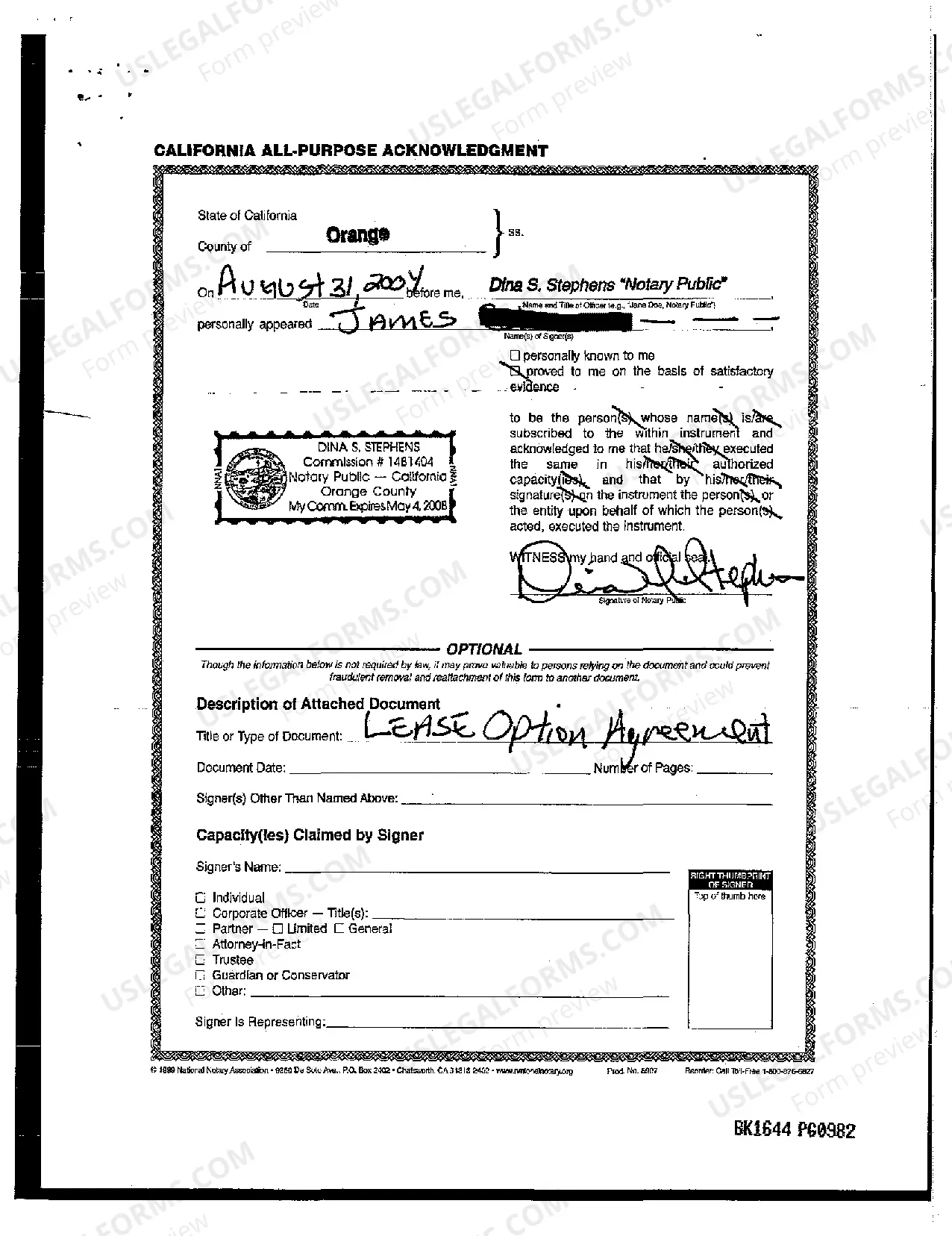 Preview Lease Option Agreement