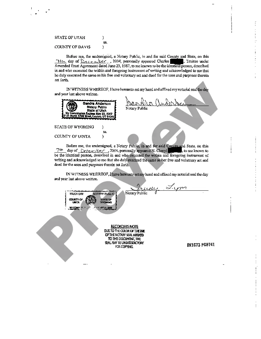 Preview Memorandum of Mining Lease