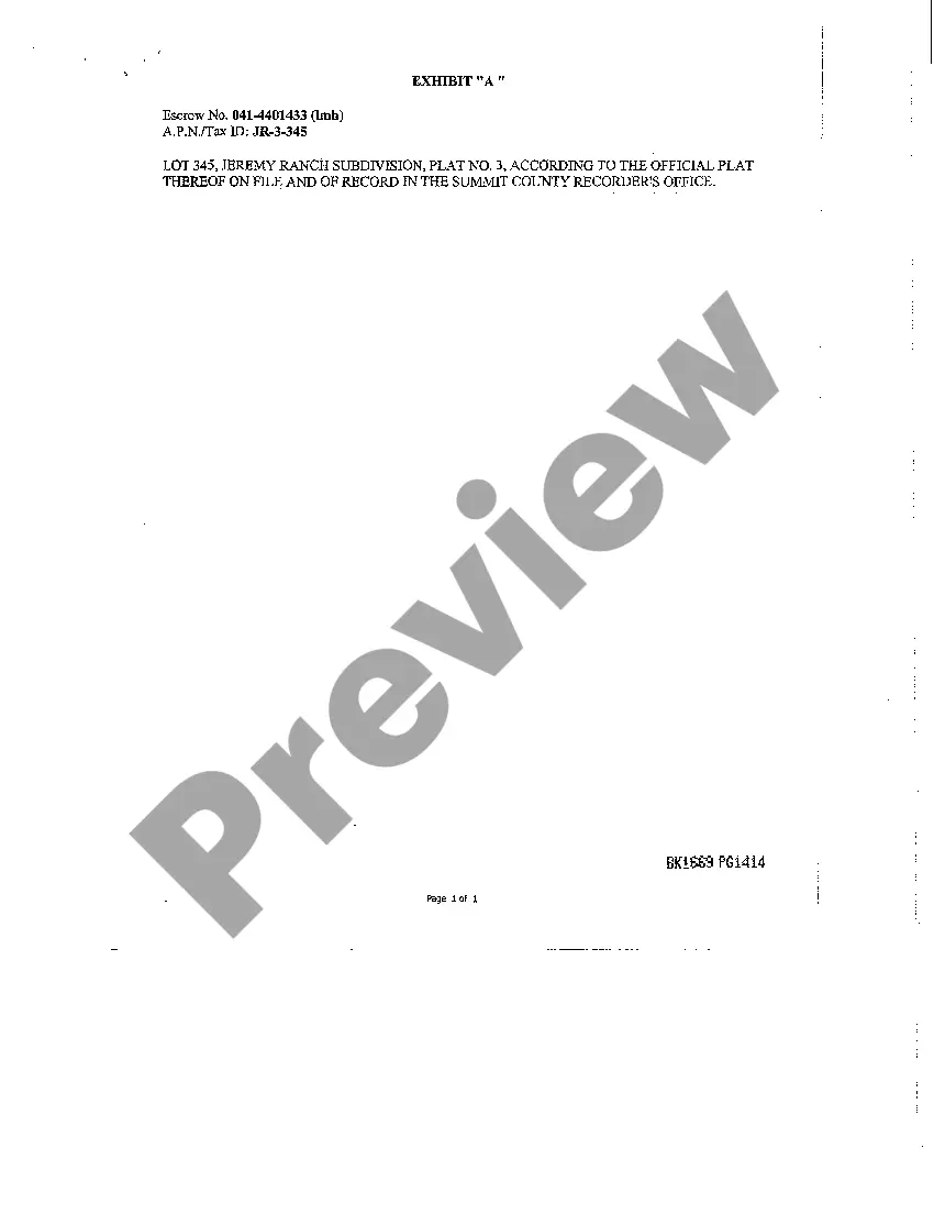 Preview Affidavit of Successor Co-Trustees